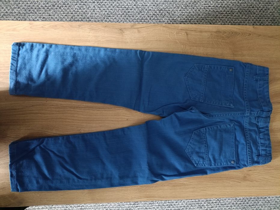 Spodnie chłopięce pepperts rozmiar 122 niebieskie