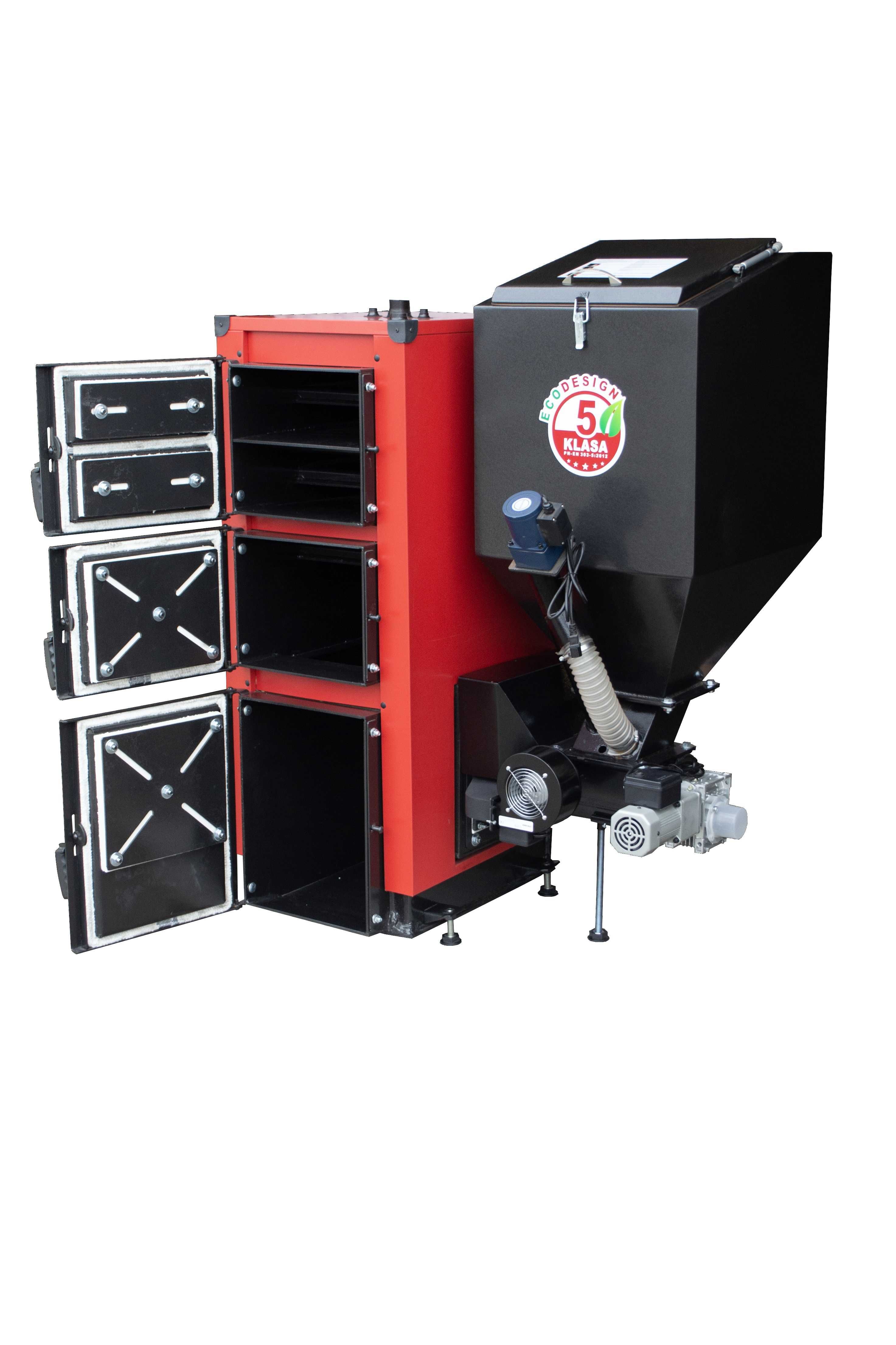 Piec CO  pellet drewno ekogroszek kocioł kotły 12 kW Miro-Mac 5 klasa