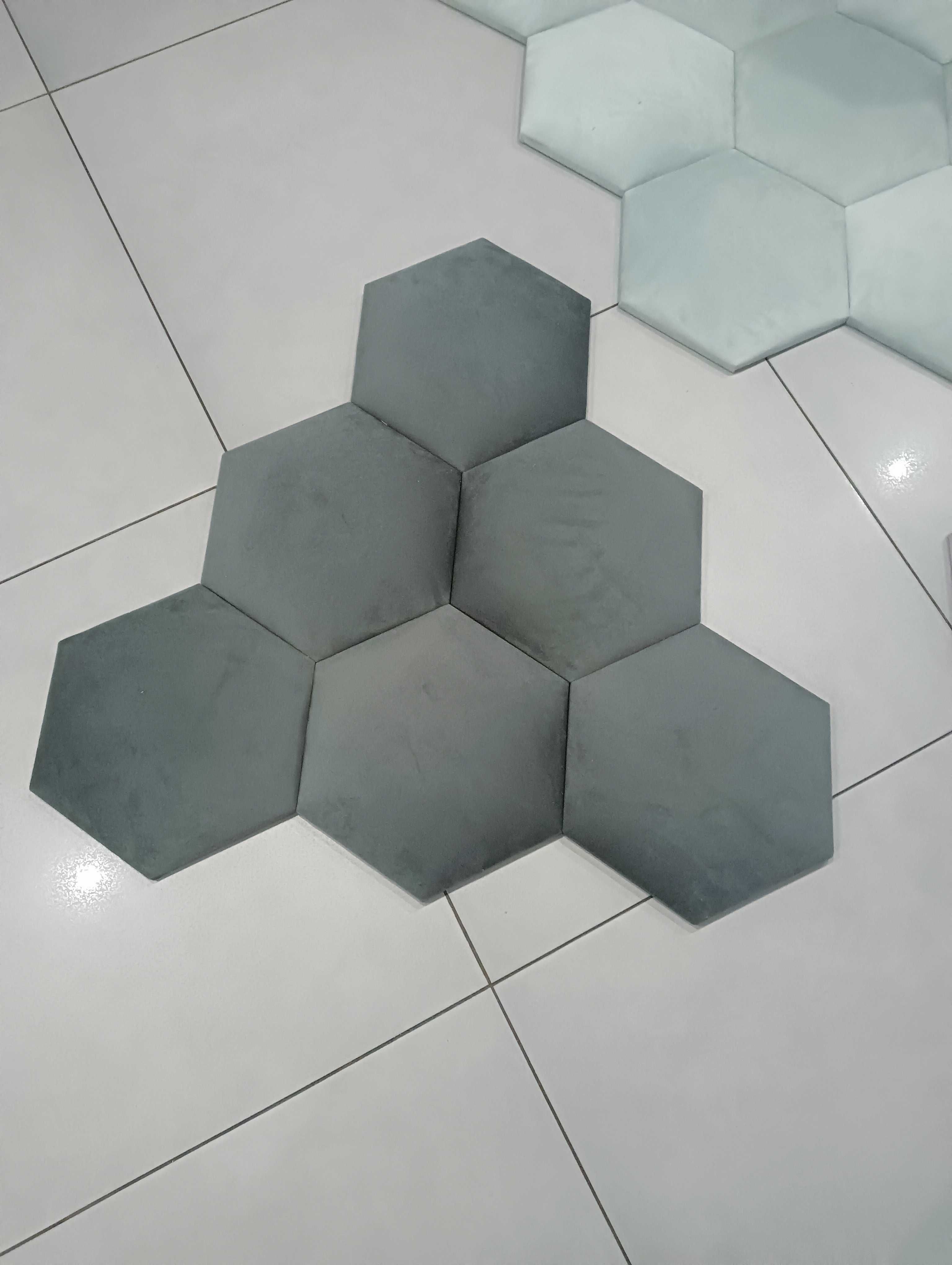 Panele plotek, materiał velvet