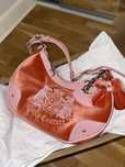 torebka juicy couture welur daydreamer vintage y2k baby pink swag 00s
