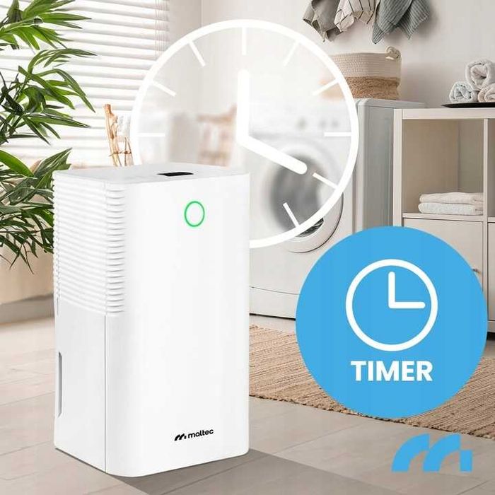 Nowy Osuszacz Powietrza Wilgoci Cichy Pochłaniacz WiFi Timer 12L/24H