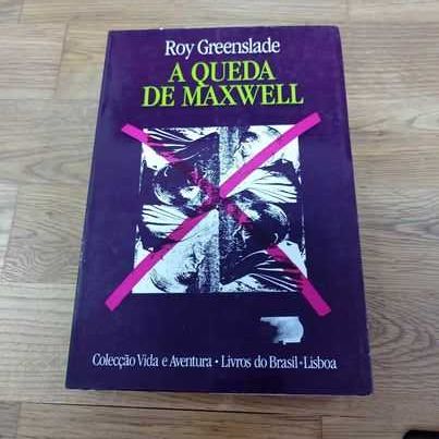 vendo livro A queda de maxwell