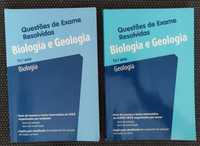 Livro "Questões de exame resolvidas" Biologia e Geologia