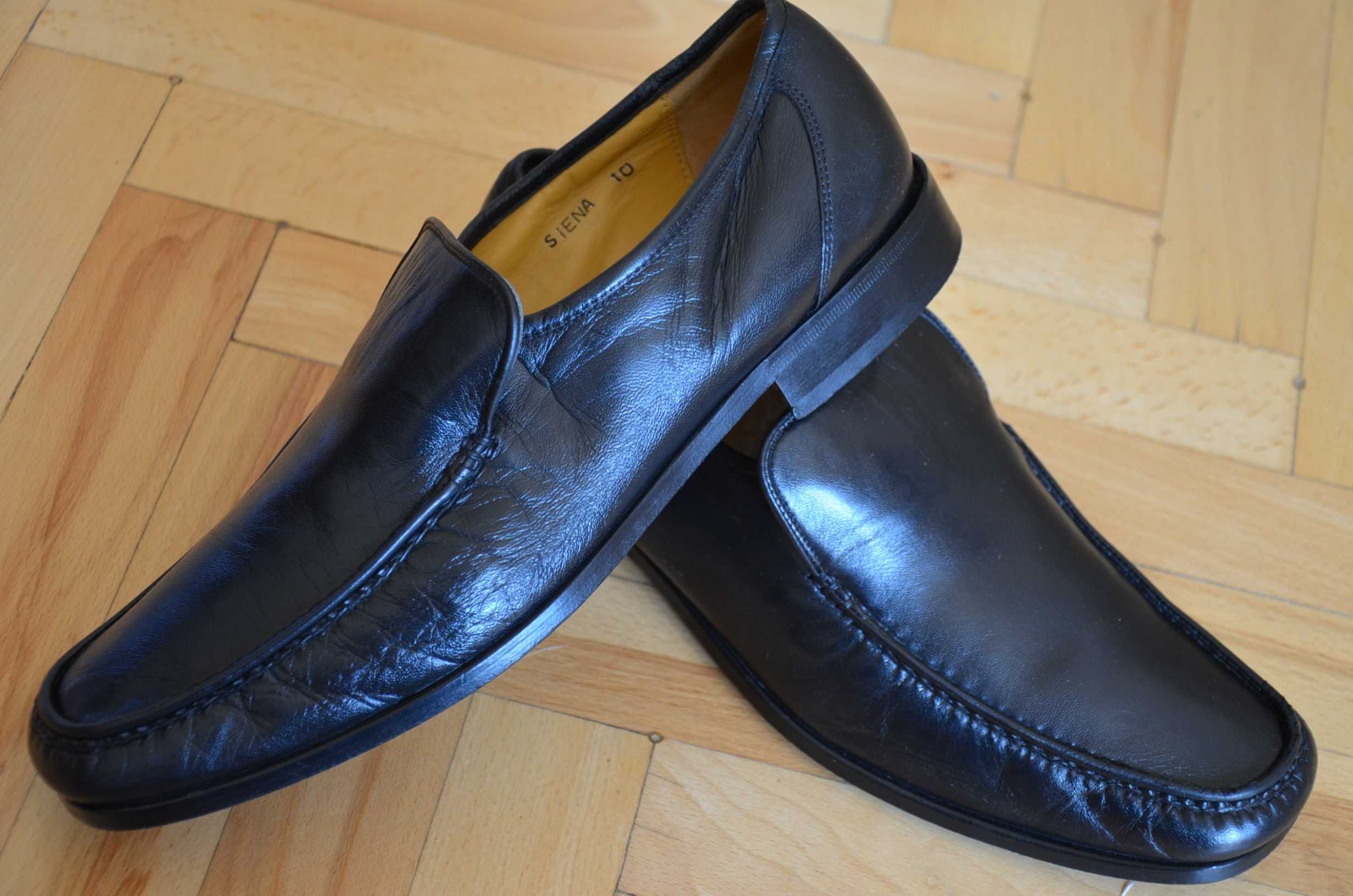 Buty mokasyny Loake England UK 10 EU 43.5 całe ze skóry superstan !