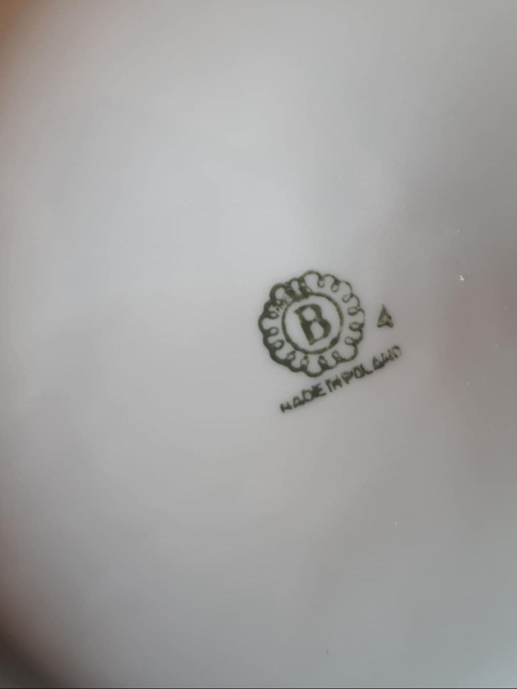 Talerze porcelanowe