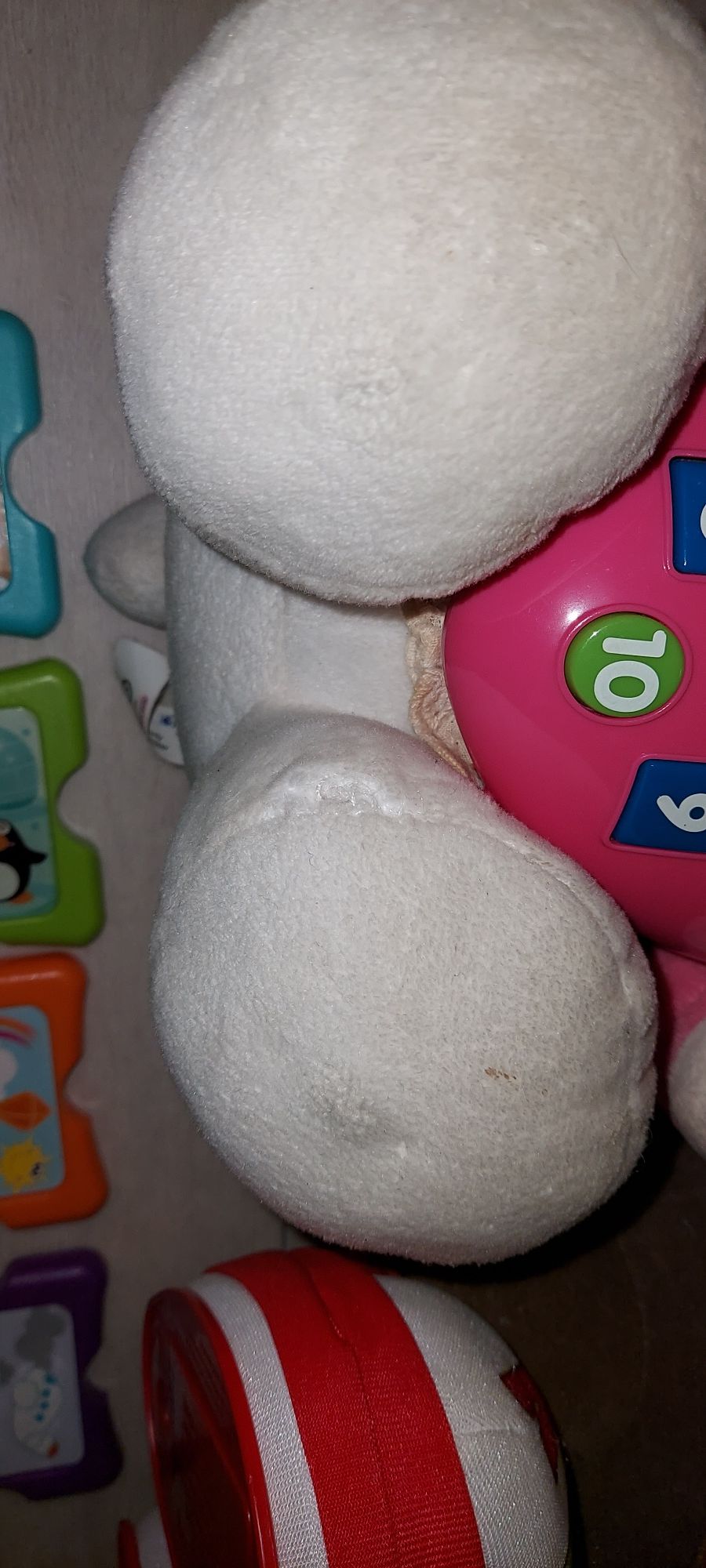 Conjunto de 2 peluches interativos