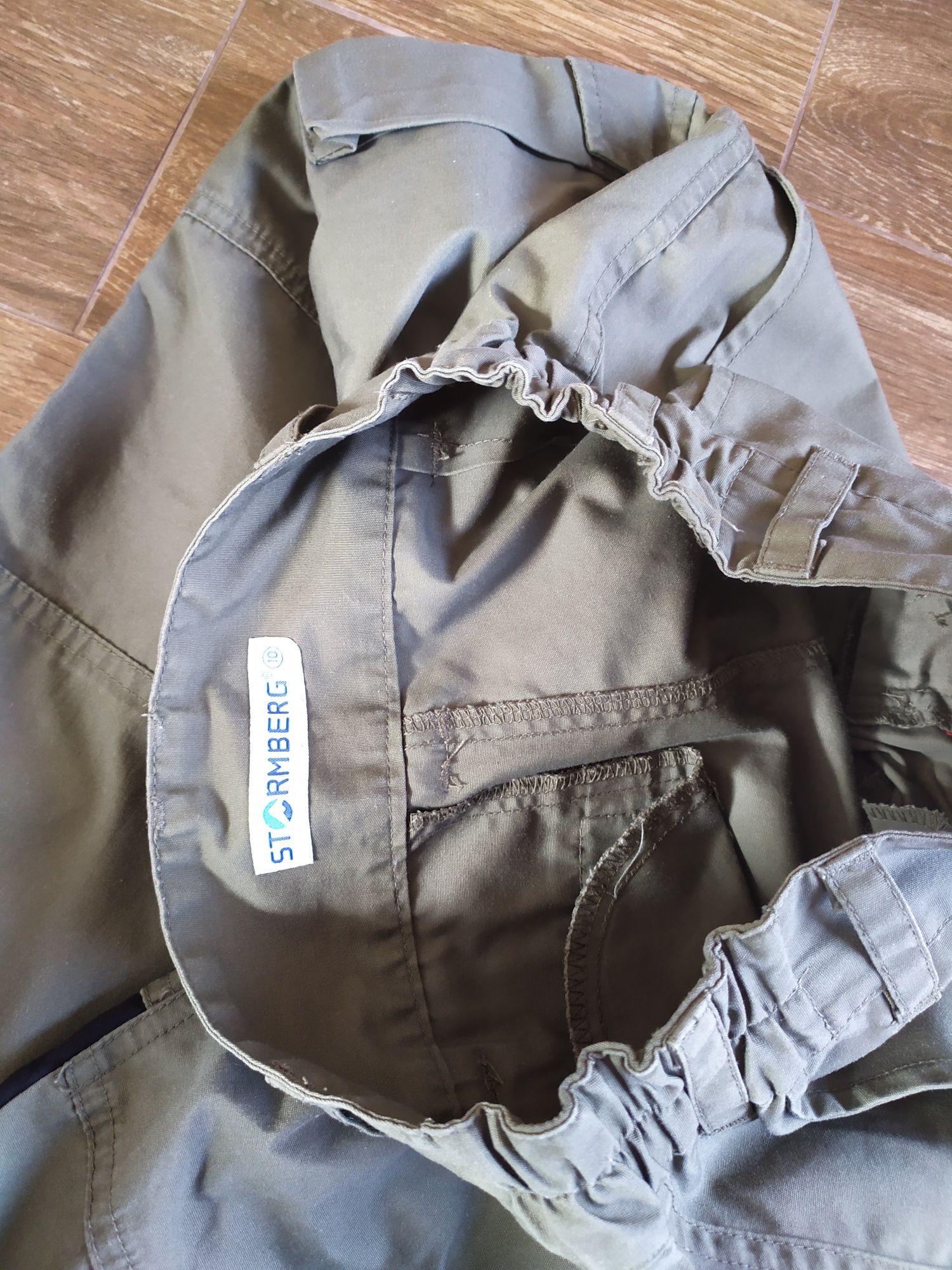 Spodnie trekkingowe damskie rozmiar S stormberg khaki bawełna