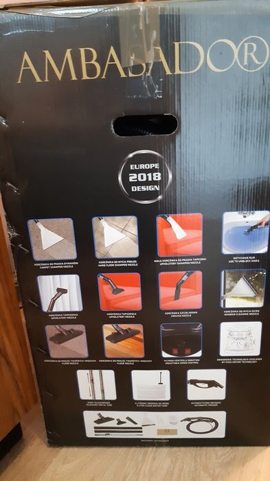 Odkurzacz piorący antyalergiczny Ambasador 2018