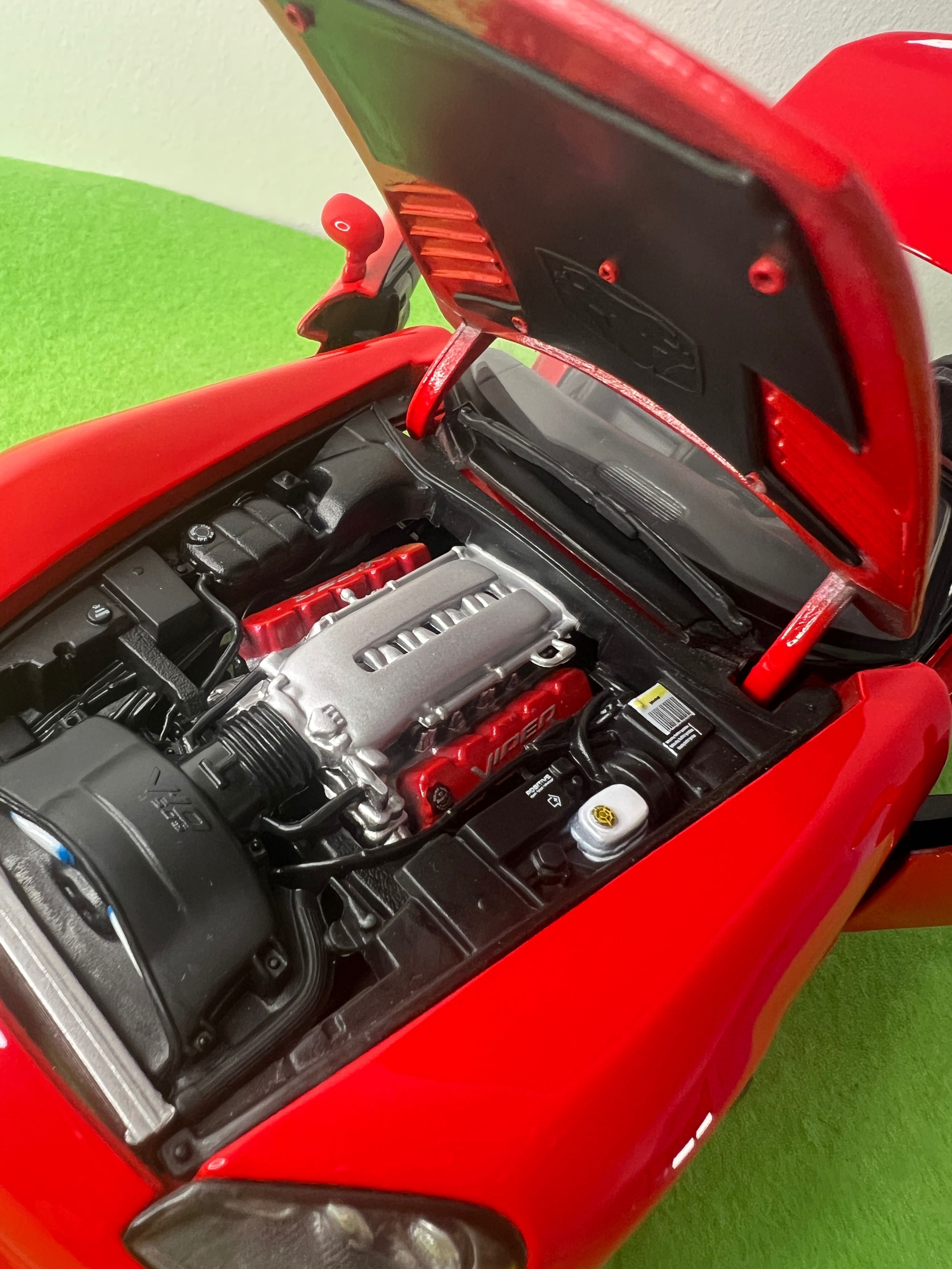Dodge Viper SRT-10 Maisto 1:18 Vermelho – Muscle Car Icónico