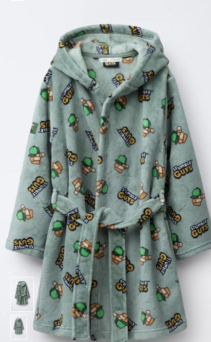 Szlafrok dziecięcy Zara Stumble guys 140-164