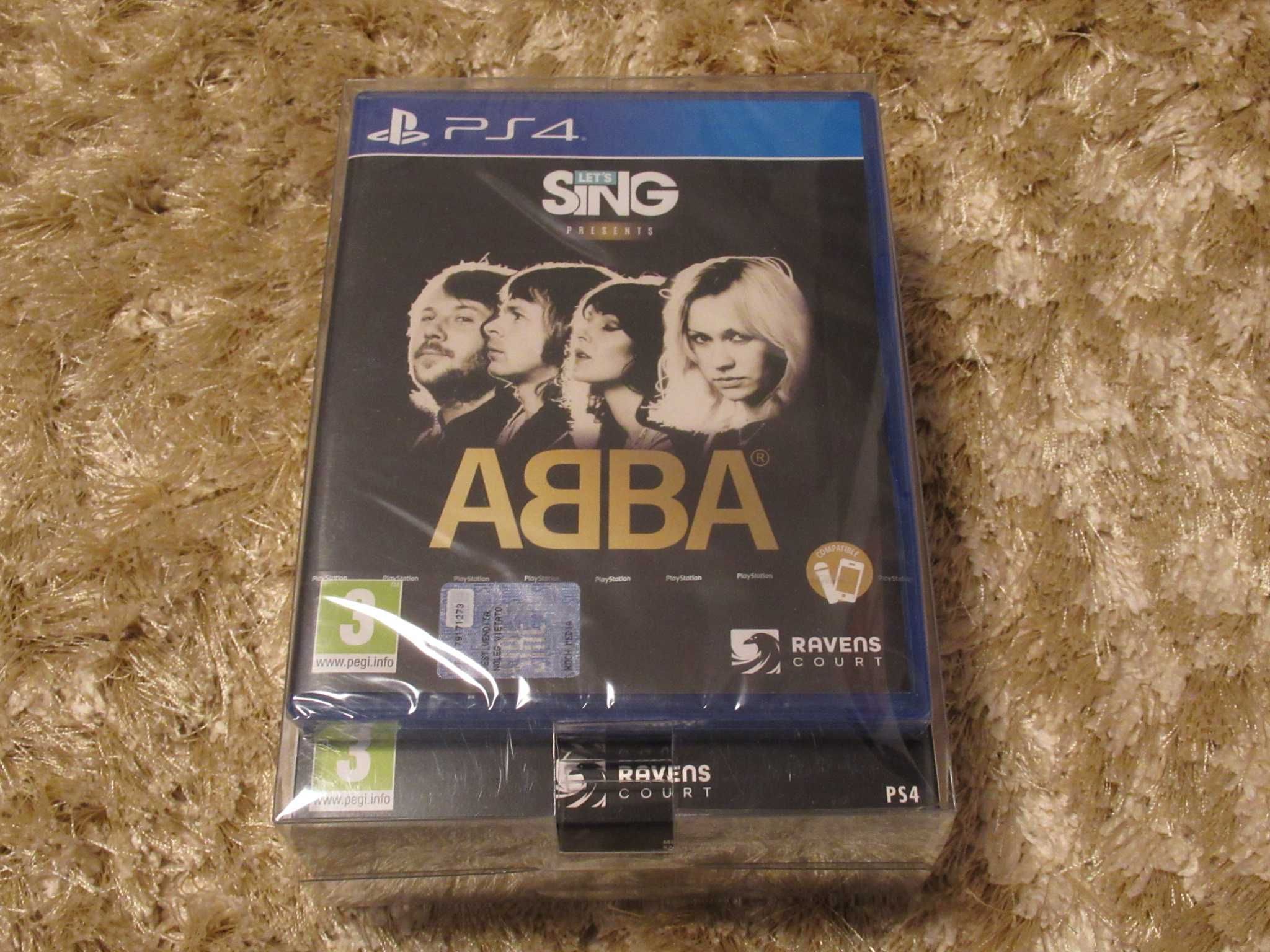 Abba + Mikrofony gra towarzyska konsola PlayStation 4