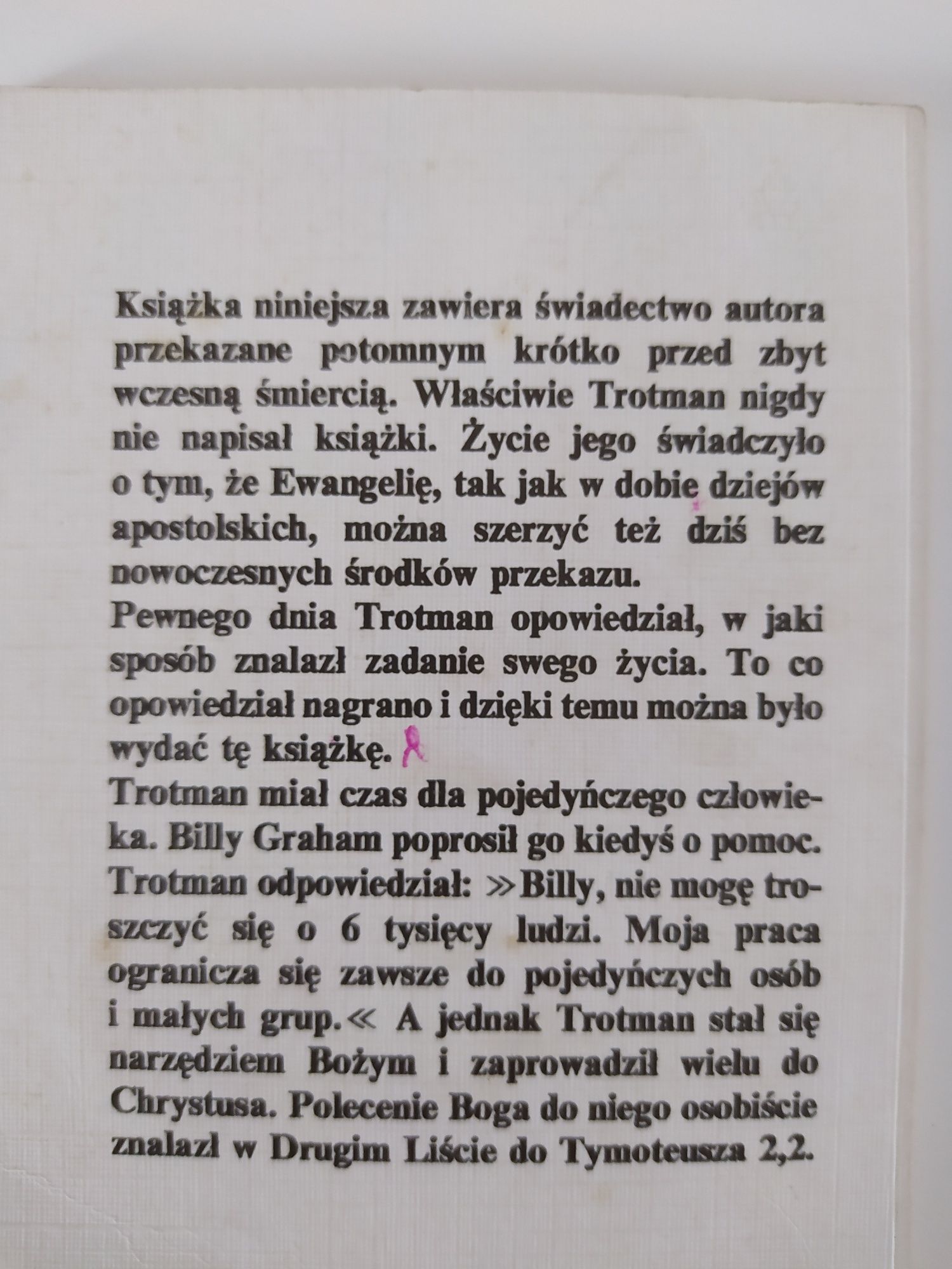 Dawson Trotman "Życie dla bliźnich"