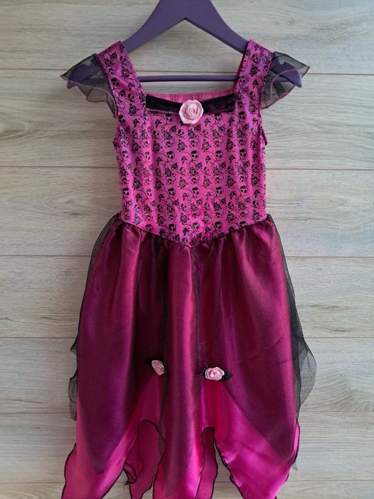 Резерв платье ведьмочки волшебницы хеллоуин 7-8л костюм хеллоуин