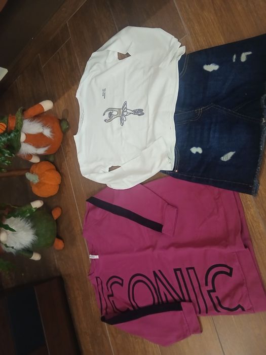 Mega paka ubrań dla dziewczynki na jesień, zimę i wiosnę r.134/140