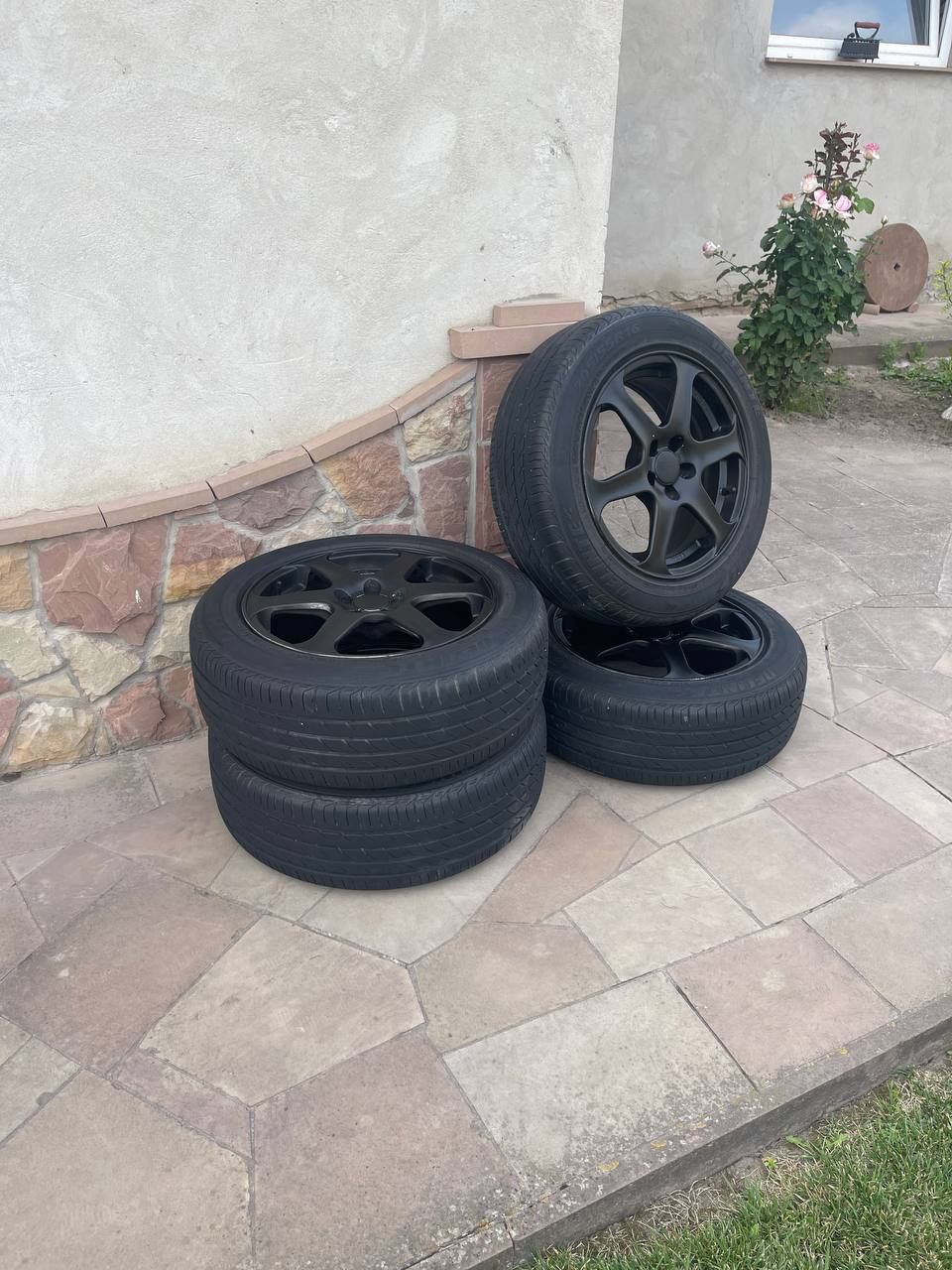 Диски 5х100 R16 + літня резина 205/55 R16