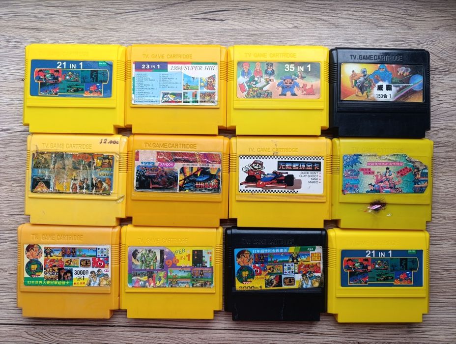 Dendy денді tv game cartridge