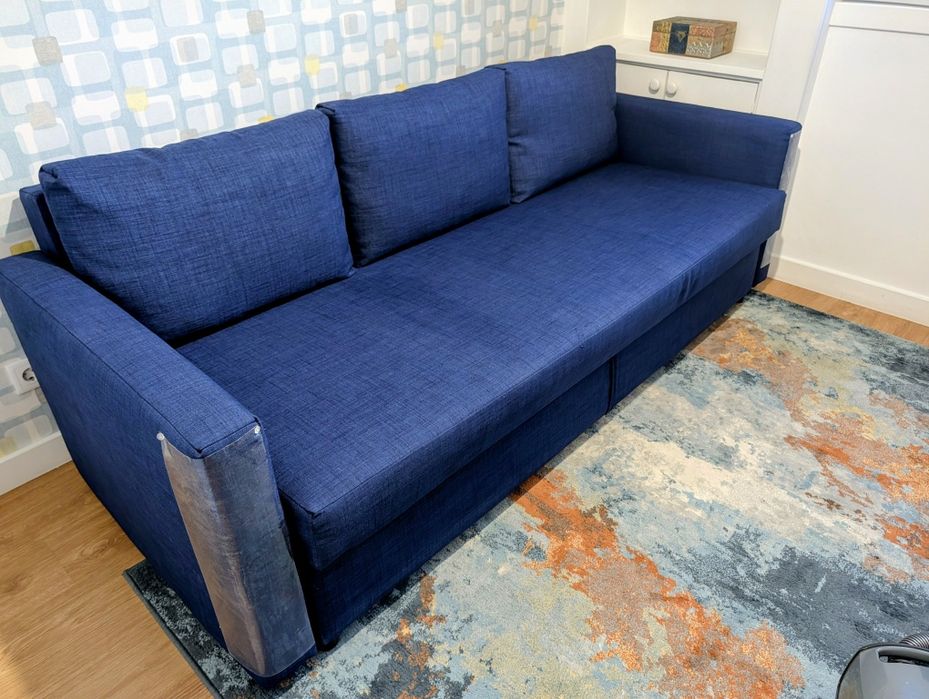 Sofá-cama IKEA Friheten 3 lugares - Azul