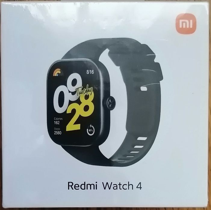 Smartwatch XIAOMI Redmi Watch 4- novo, 3 anos de garantia