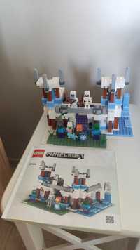 Klocki LEGO Minecraft 21186 Lodowy zamek kompletne