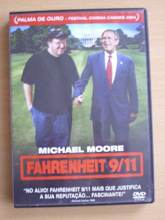 "Brancos Estúpidos" de Michael Moore + DVD
