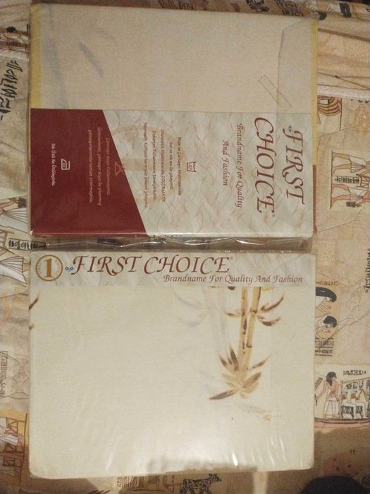 Євро комплект постільної білизни з бавовни в подарунковій упаковці