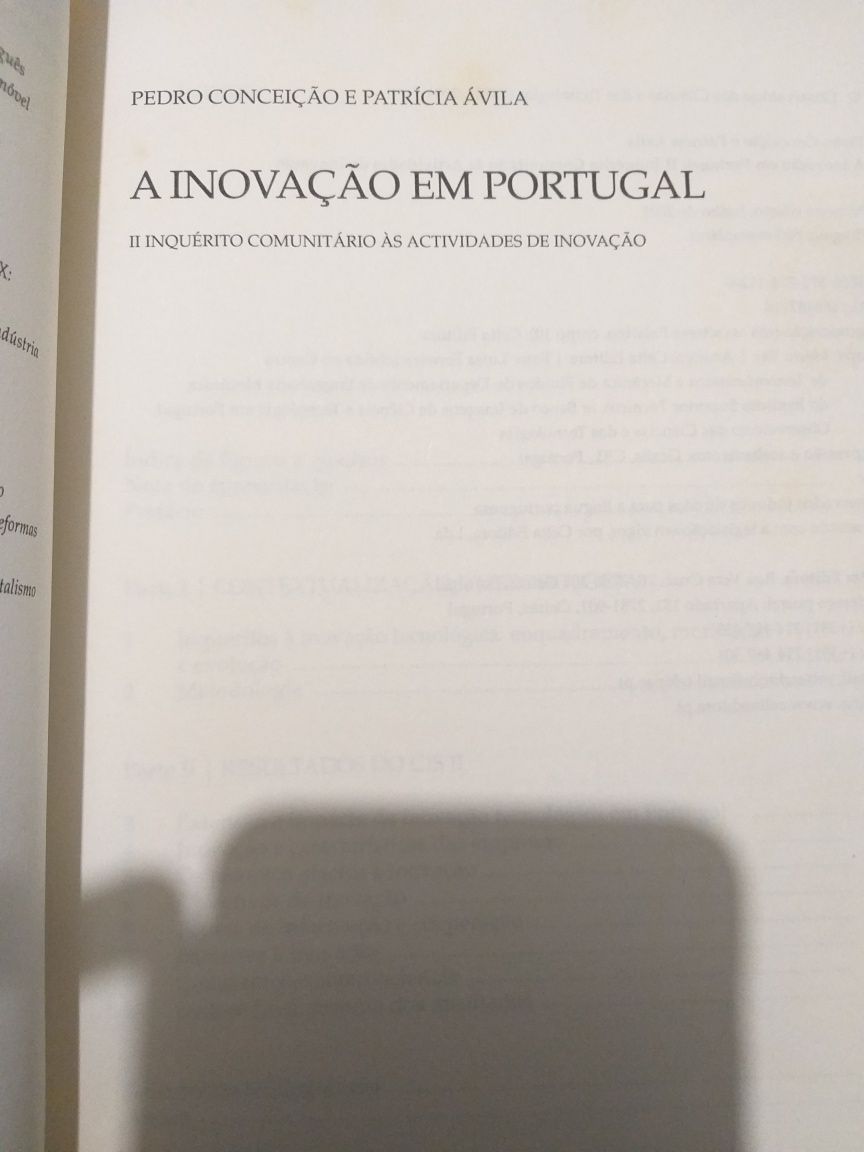 A Inovação em Portugal