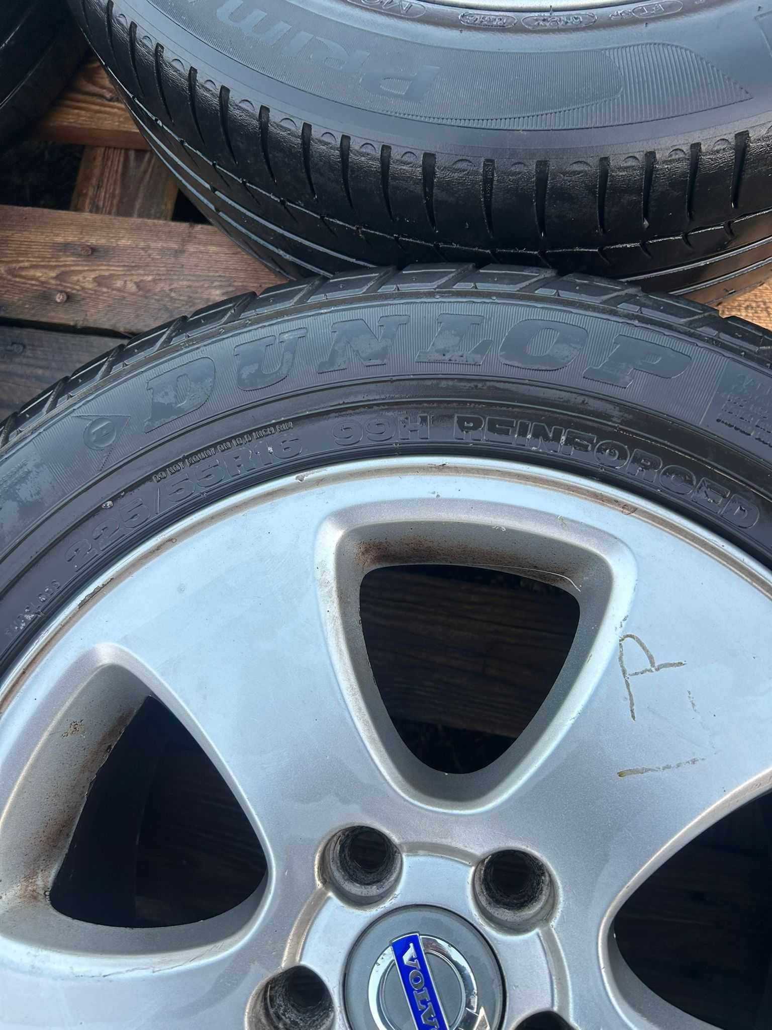 Felgi z oponami Volvo 16" 5x108