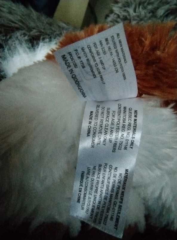 Maskotka Cotton Tamarin Tamaryna białoczuba pluszowa Małpka Fiesta WWF