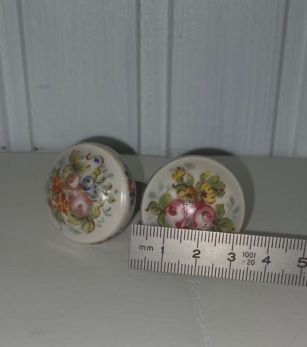 Puxadores antigo porcelana francesa