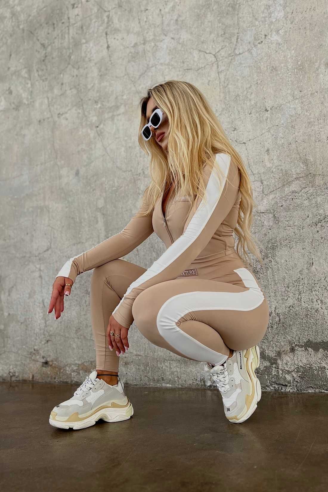 Komplet Bad Bunny beż Brandenburg xs