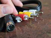 Kabel 5 din na 4 RCA do podłączenia magnetofonu CD tunera wzmacniacz