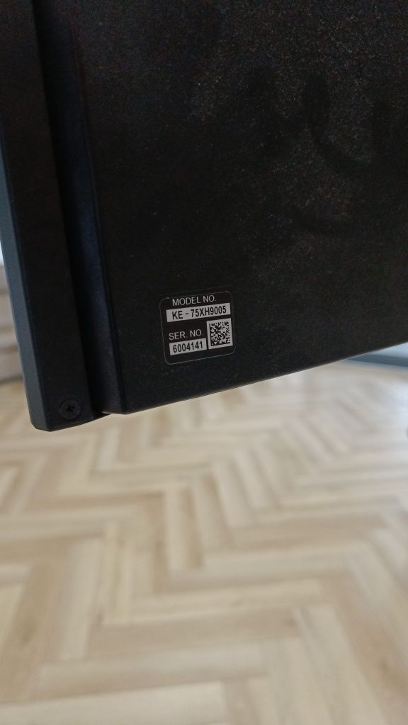 Telewizor Sony 75 cali KE-75XH9005 USZKODZONY