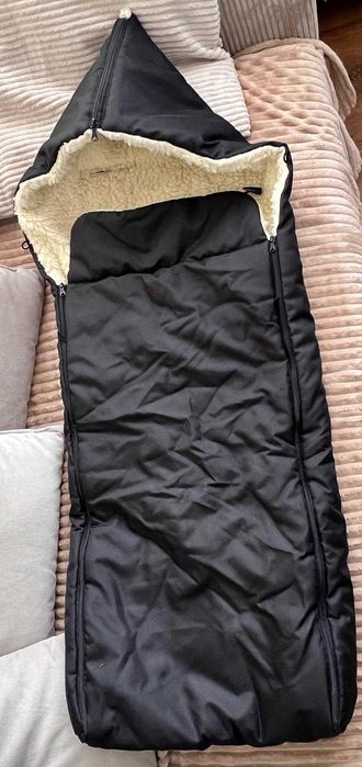 Śpiworek wełniany do wózka, sanek, gondolii