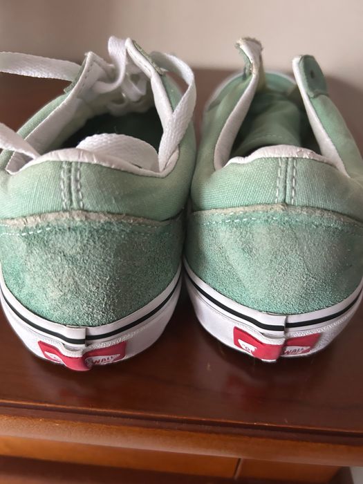 Ténis Vans 36 verde agua