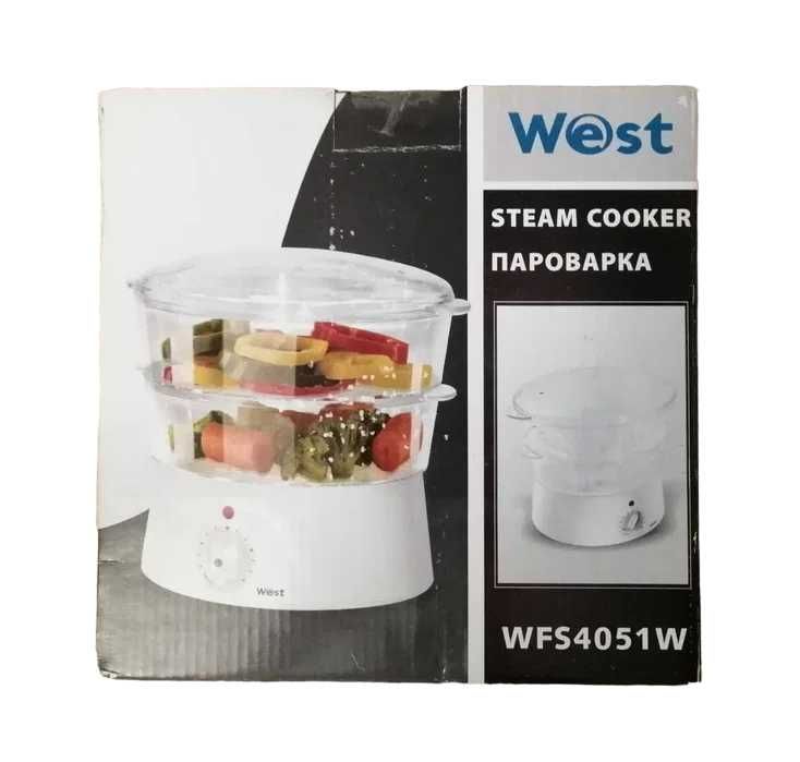 Пароварка West WFS4051W новая