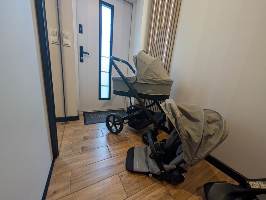 Cybex balios s 3w1 adaptery parasolka