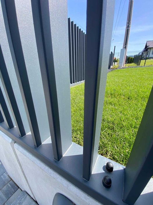 ogrodzenie grzebieniowe NA WYMIAR pionowo profil 80x20POLSKA PRODUKCJA