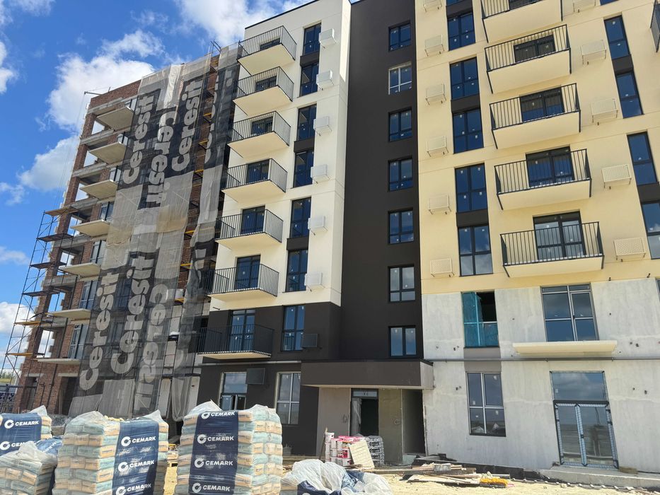 Продаж(Єоселя) 1-кімнатної квартири 37 м2 Пустомити (9км.від Львова)