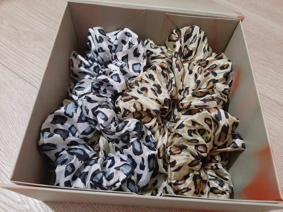 Gumki do włosów scrunchie