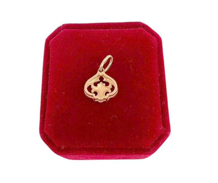 Śliczna złota zawieszka  1,46G 585