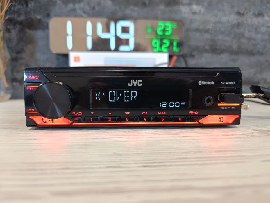 Процесорний JVC kd-x280bt