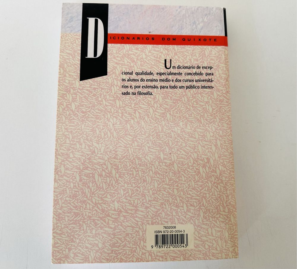 Dicionário de Filosofia de José Ferrater Mora
