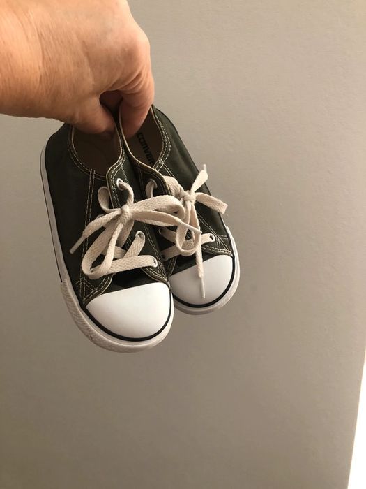 Trampki converse all star khaki niekie roz 25