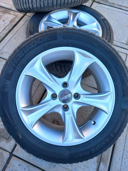 Продам диски разом із резиною. R15*4*98,195*60*15