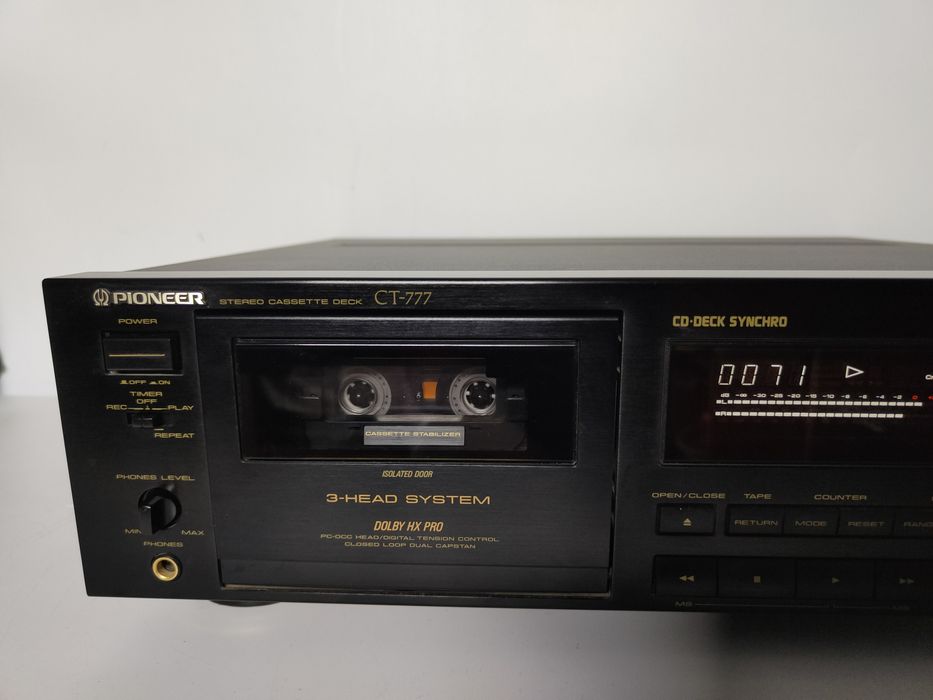 PIONEER CT-777 magnetofon deck Made in Japan