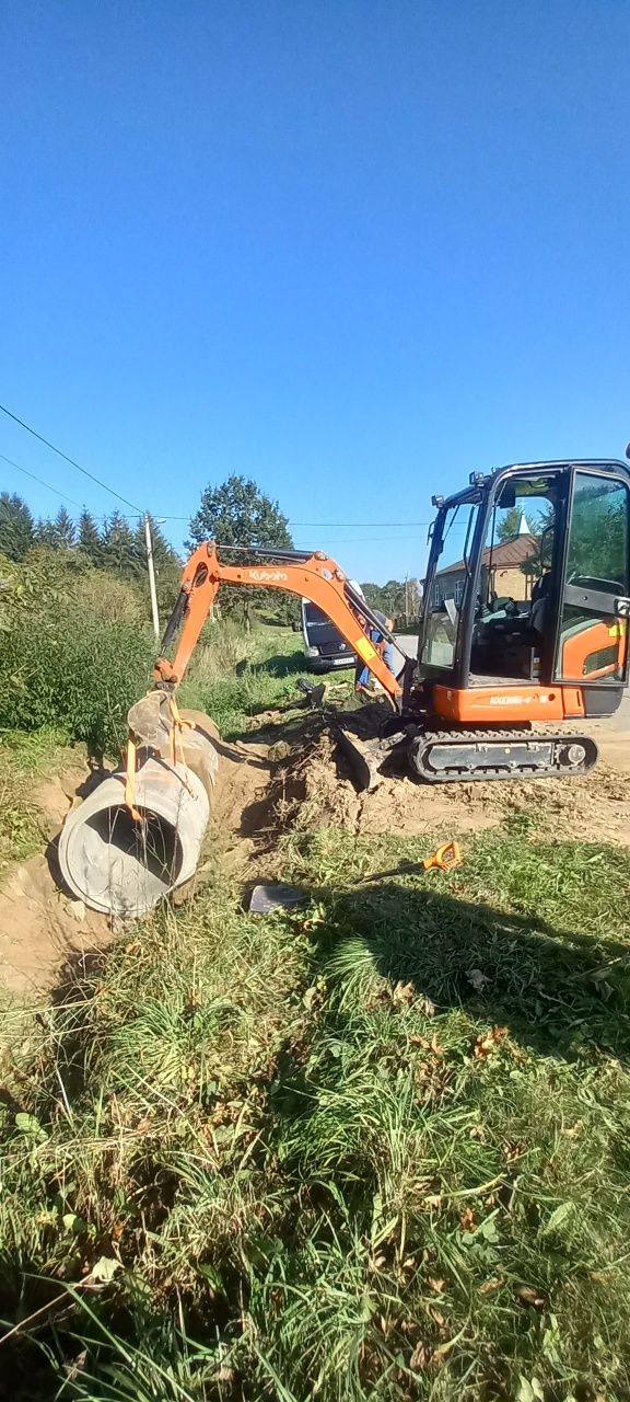 Usługi minikoparką Usługi Transportowe