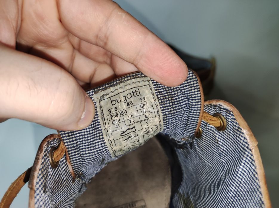 Кожаные Кроссовки от Bugatti 41 / 26.5см.