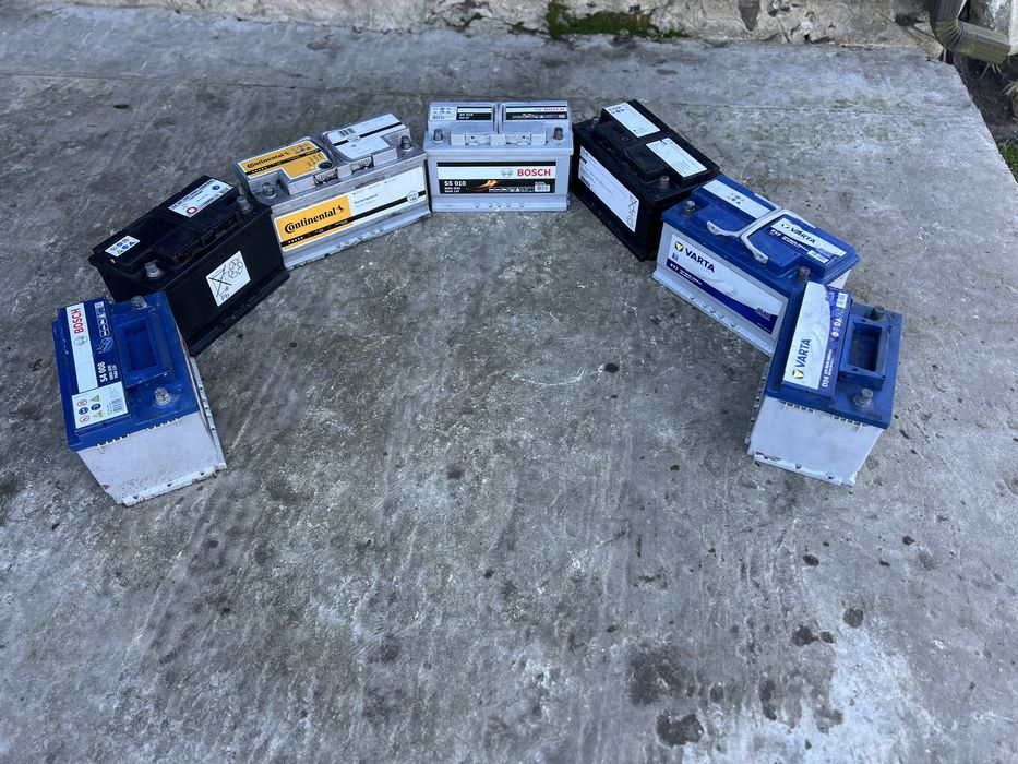 Акумулятори б/у для авто Varta Bosch Continental Оригінал з Німеччини
