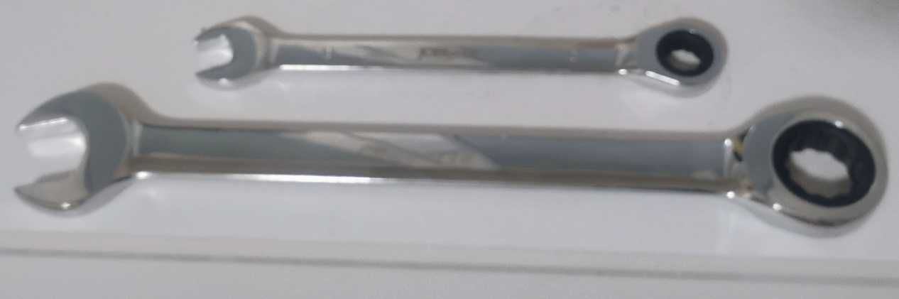 Klucz 13 mm 22 mm płasko oczkowy z grzechotką