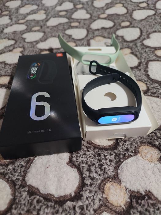 Продам фит браслет MI SMART BAND 6 .Полный комплект .